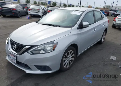 2018 Nissan Sentra Sv from USA, damaged, VIN 3N1AB7AP2JL646117